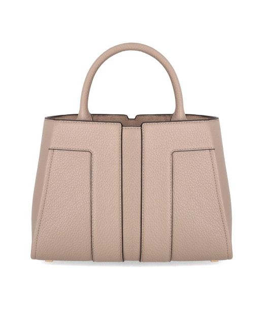 Elisabetta Franchi Natural Medium Handbag