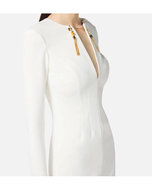 Elisabetta Franchi White Dresses