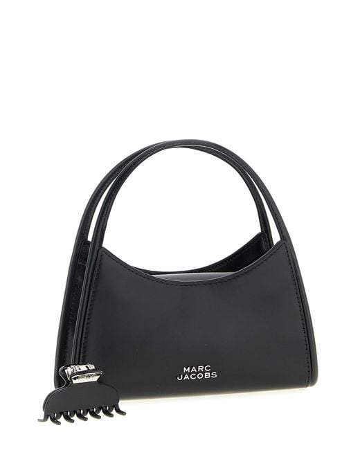 Marc Jacobs Black 'The Glam Claw Clip' Crossbody Bag '