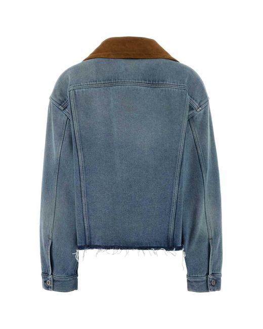 Miu Miu Blue Denim Jacket