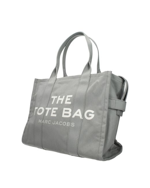 Marc Jacobs Gray Borse A Spalla Tote Donna Tessuto Grigio/Grigio Lupo