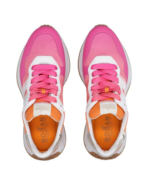 Baskets de Hogan en coloris Pink