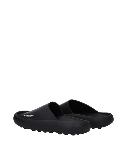 Ambush Hinderlaag Slippers En Hoeven Mannen Rubber Zwart in het Blue voor heren