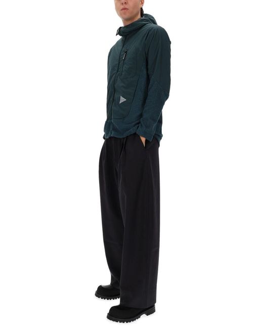 And Wander Blue "Alpha Direct" Jacket for men