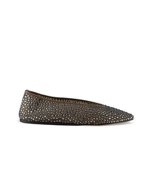 Le Monde Beryl Mary Jane Ballerinas in Brown | Lyst