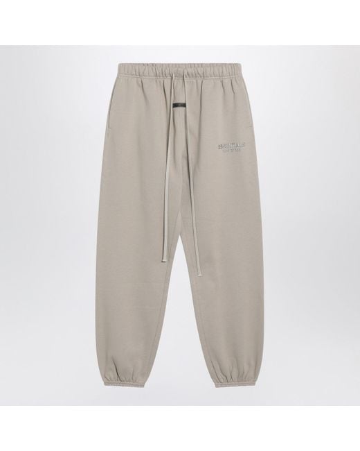 Fear Of God Gray Greige Cotton-Blend Joggers
