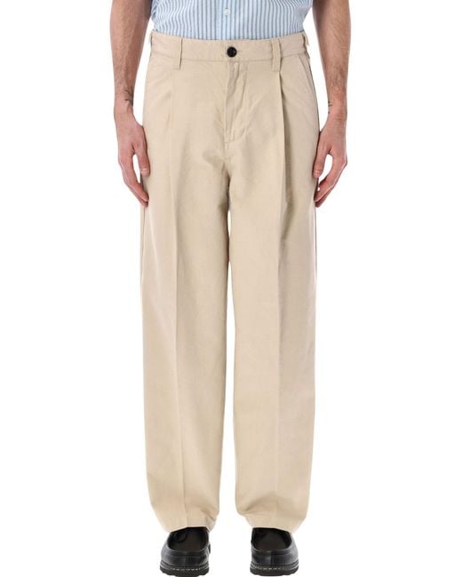 Obey Natural Dean Pleated Pants