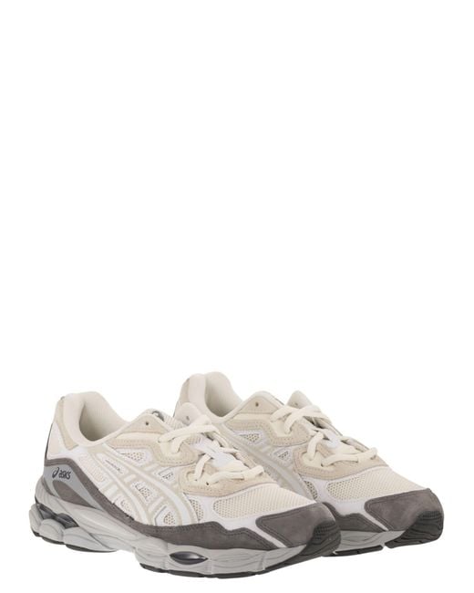 Asics White Gel Nyc Sneakers