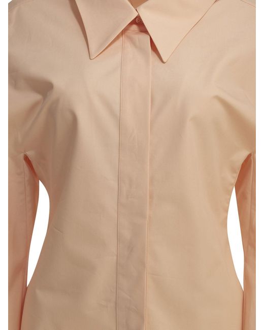 Givenchy Natural "Cut-Out" Casual Shirt