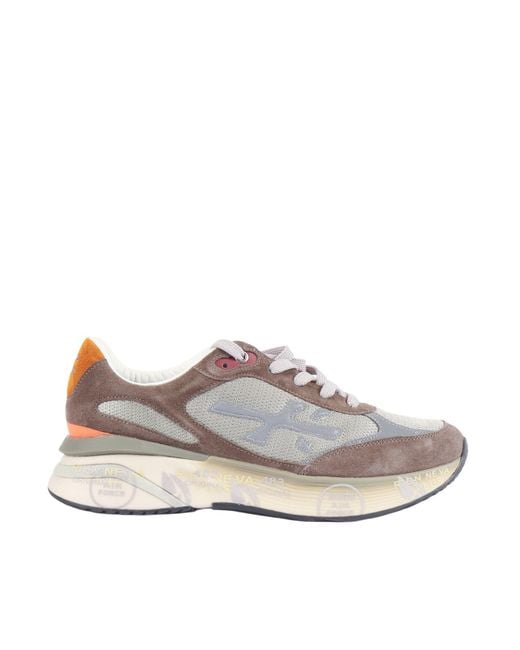 Premiata White Sneakers Moerun Light