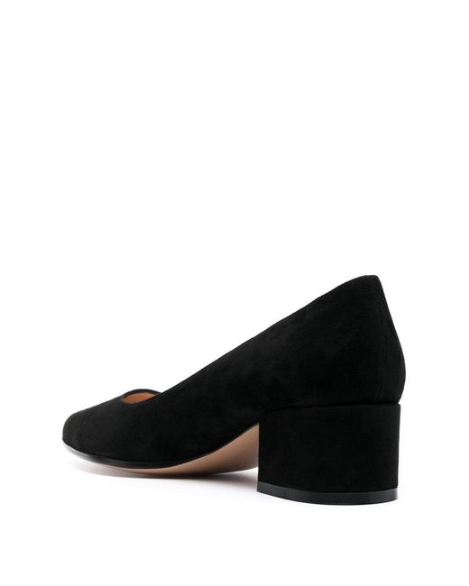 Gianvito Rossi Black Slip-On Pumps