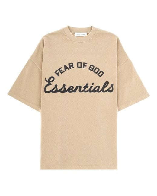 Fear Of God Natural T Shirt "Training 90's"