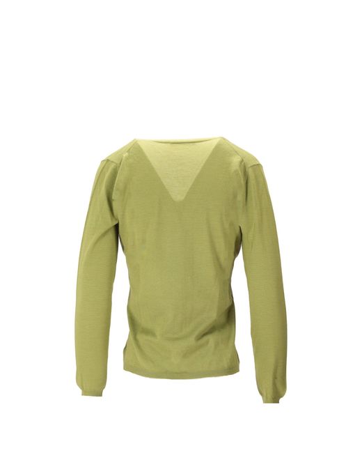 LA ROSE Green Cardigan