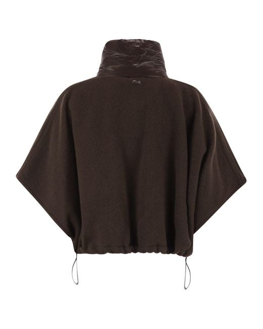 Herno Brown Resort Poncho