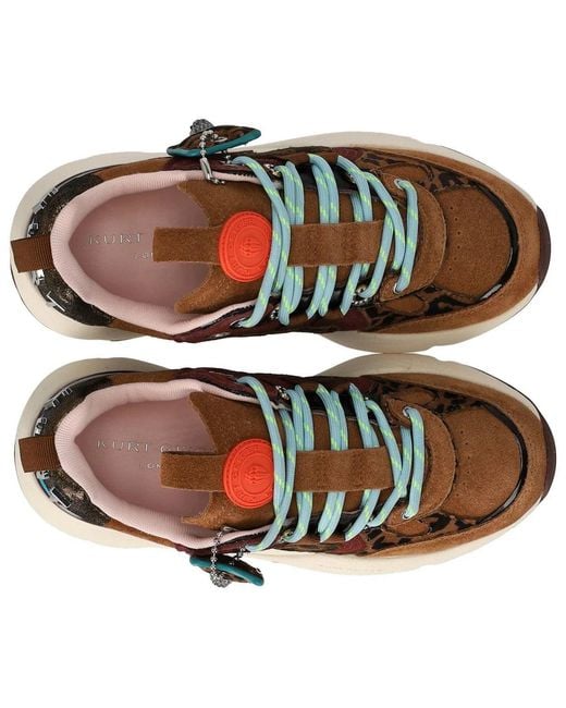 Kurt Geiger Brown Kurt Runner Sneaker
