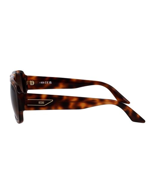 Gcds Brown Sunglasses