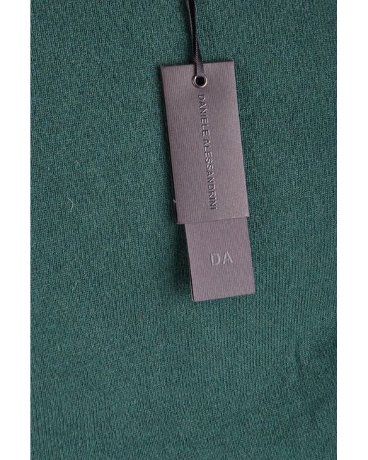 Daniele Alessandrini Green Sweaters for men
