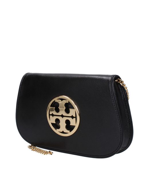 Tory Burch Black Pochette Reva Donna Pelle Nero for men