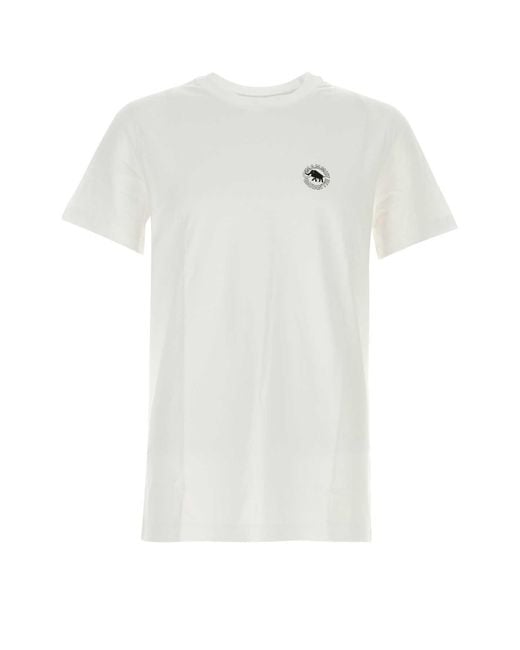 Mammut Swiss1862 White Cotton T-Shirt for men
