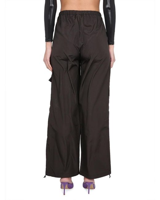 NOT AFTER TEN Black Nicht nach zehn Hosen mit Gummiband