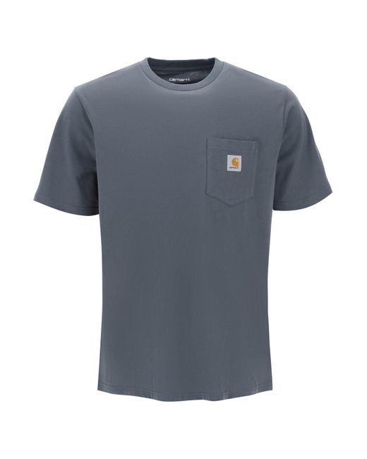 Carhartt T -Shirt mit Brusttasche in Gray für Herren