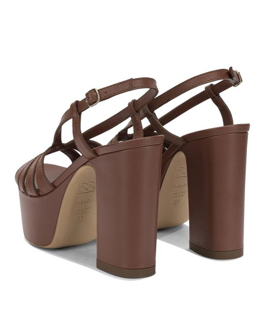 Casadei Brown Sandalen
