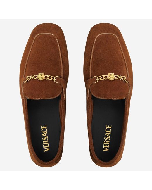 Versace Brown Loafers