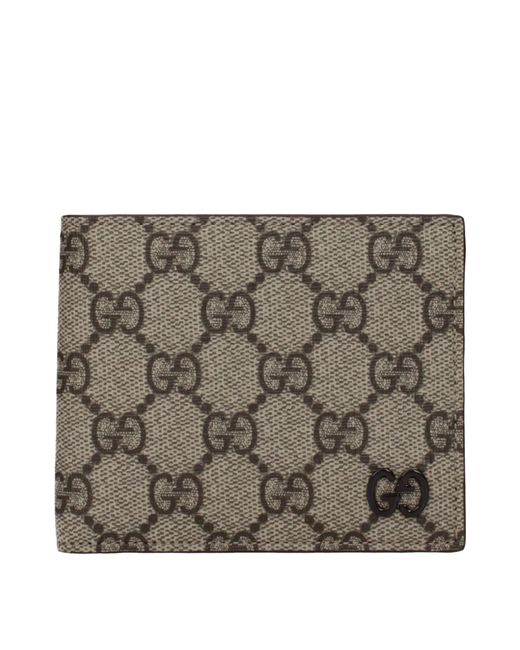 Gucci Metallic Wallet Fabric/Ebony