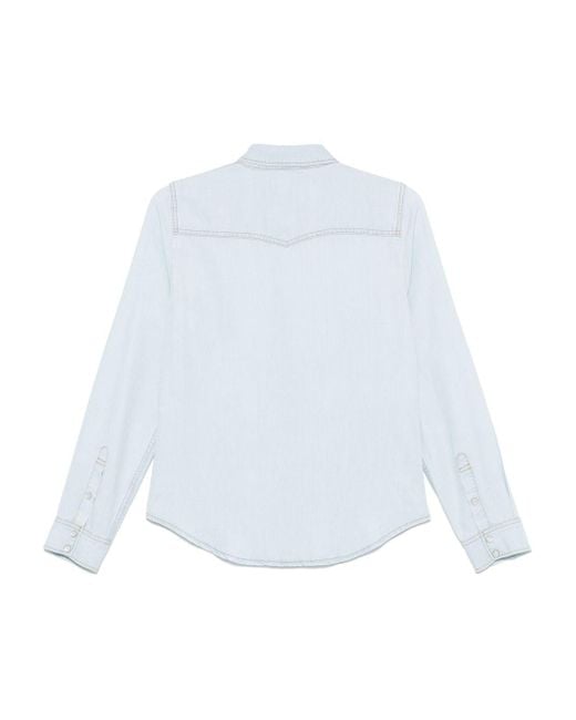Semicouture White Shirts Clear