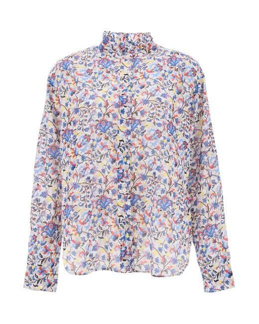 Organic Cotton 'Gamble' Shirt Isabel Marant en coloris Multicolor