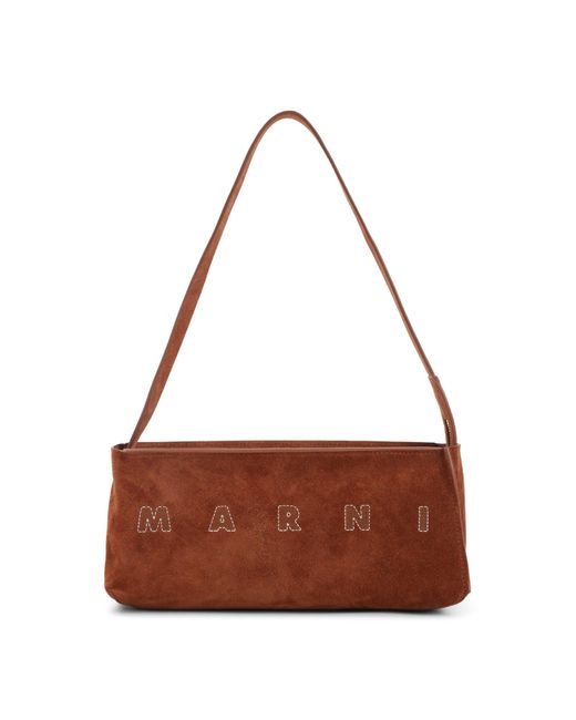 Marni Brown Museo Hobo Pochette