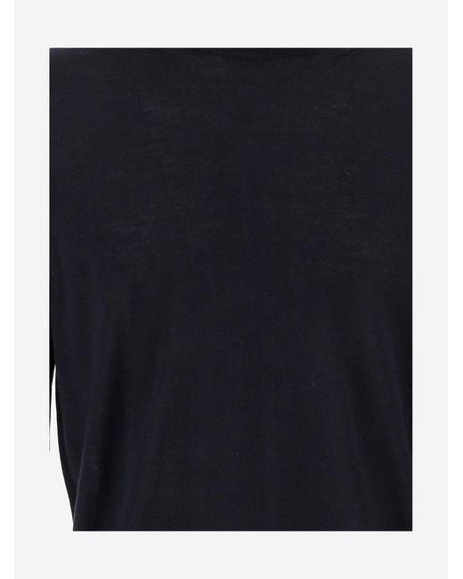 Jacob Cohen Blue Wool Blend Sweater