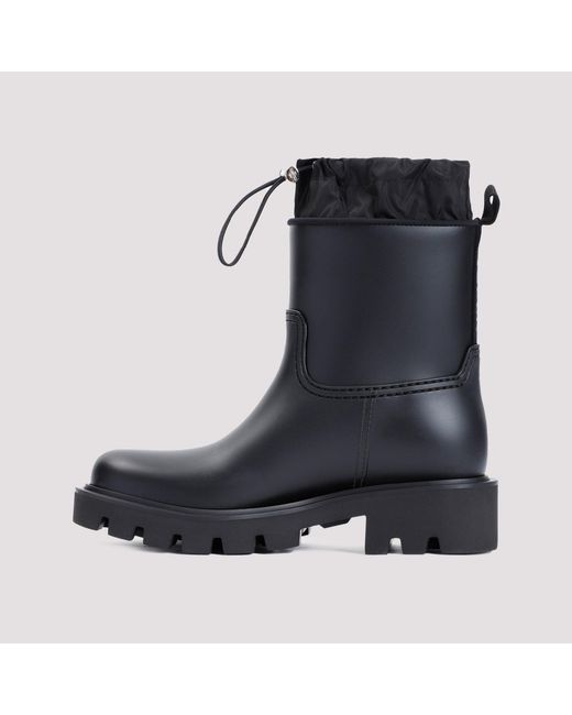 Moncler Blue Kickstream Stiefel