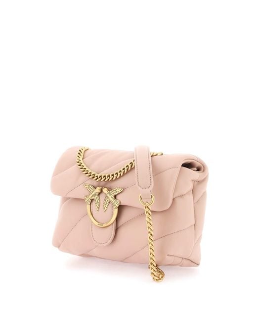 Mini sac d'amour, P Pinko en coloris Pink