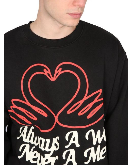Market Black Sweatshirt Always To We for men