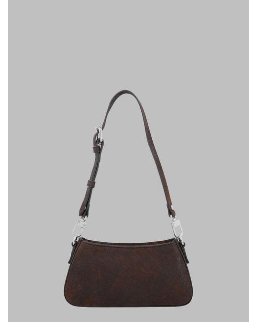 Vivienne Westwood Gray Small Leather Shoulder Bag