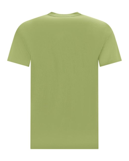 Maglietta Comme des Garçons con logo di Comme des Garçons in Green da Uomo