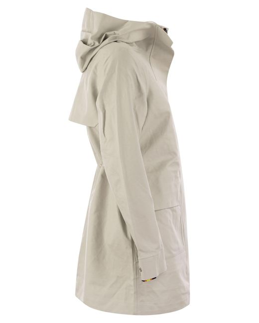 Thersa veste à capuche K-Way en coloris Gray