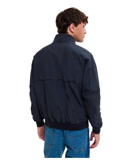 Baracuta Blue G9 Harrington Dark Bomber Jacket