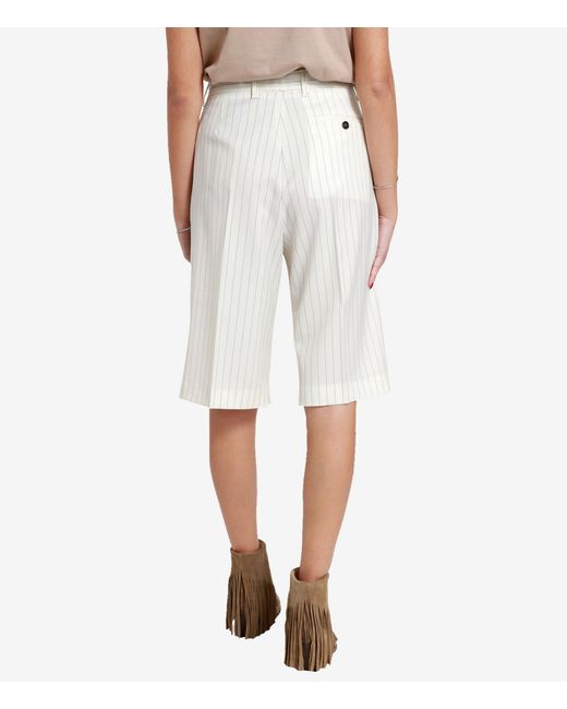 MSGM White Shorts Weiß