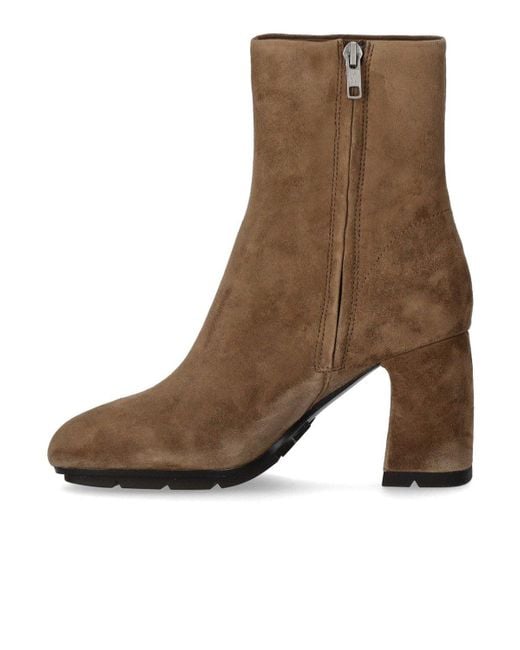 Ash Brown Eclat Heeled Ankle Boot
