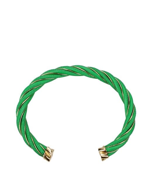 Bottega Veneta Green Bracelets/ Leather