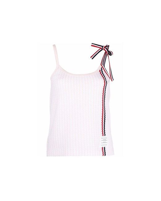 Thom Browne Pink Cotton Top