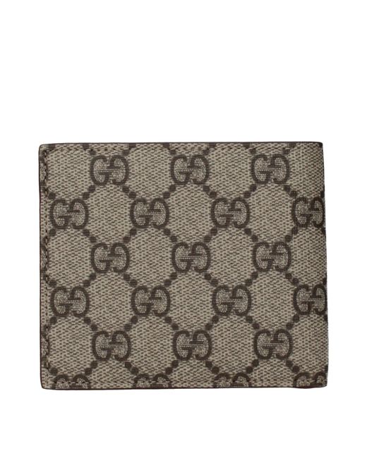 Gucci Metallic Wallet Fabric/Ebony