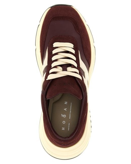 Hogan Brown Low-Top Sneaker