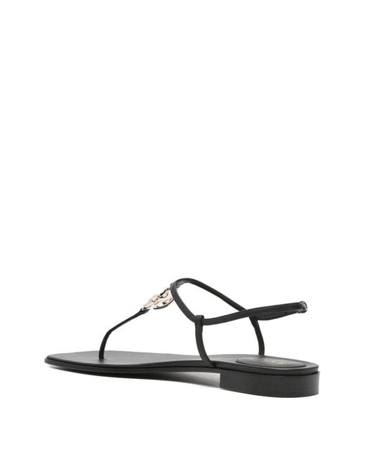 Gucci White Gg Marmont Leather Sandals