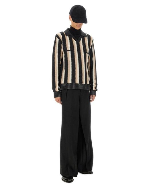 Sasquatchfabrix Black Game Shirt for men
