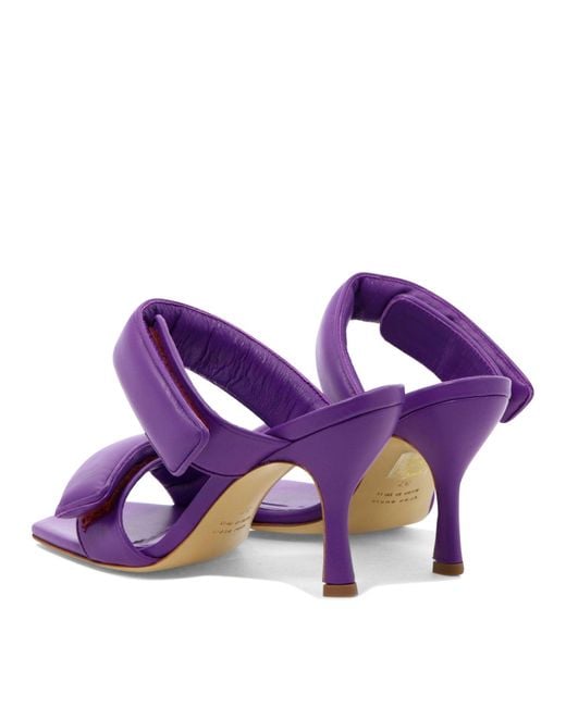 Gia Borghini Purple Perni 03 Sandals