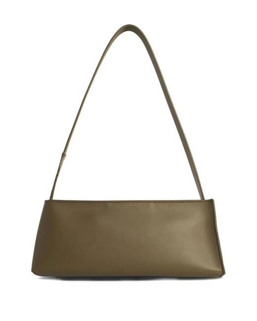 Marni Metallic Shoulder Bag With Logo Plaque