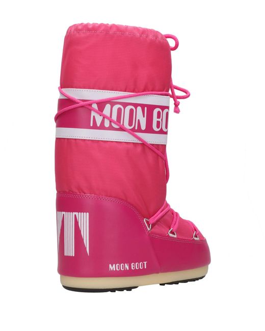 Moon Boot Boots in het Pink